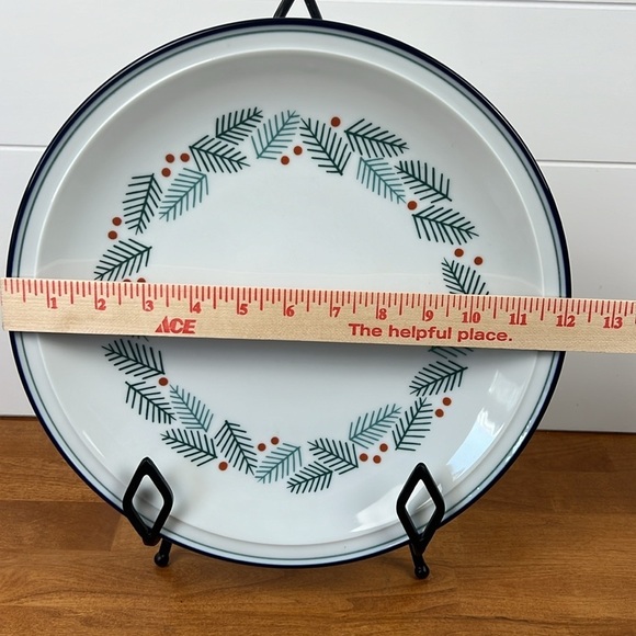Dansk bistro Christmas platter 12 inch cut plate holiday serve ware dinnerware - Picture 5 of 6